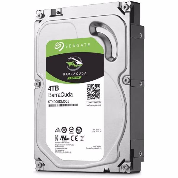 Seagate BarraCuda 4TB Internal Sata Desktop Hard Drive