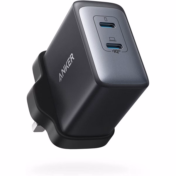 Anker Nano II 65W 2-Port USB-C Charger - Black
