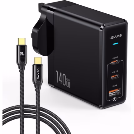 USAMS 140W GaN Fast Wall Charger - CC171