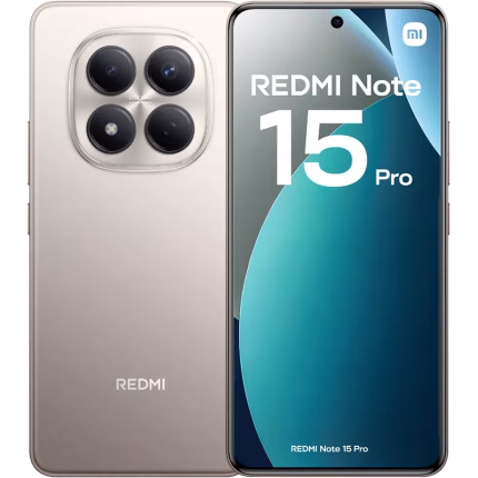 Xiaomi Redmi Note 15 Pro | 256GB ROM 8GB RAM | 6.77" | Helio G200 Ultra | 200MP Camera | 6500mAh Battery | 4G Smartphone